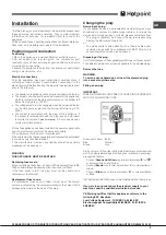 Предварительный просмотр 5 страницы Hotpoint KM 3xxx AA E Operating Instructions Manual