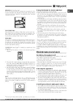 Предварительный просмотр 7 страницы Hotpoint KM 3xxx AA E Operating Instructions Manual