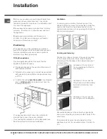 Предварительный просмотр 2 страницы Hotpoint KSO33CX S Operating Instructions Manual