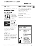 Предварительный просмотр 3 страницы Hotpoint KSO33CX S Operating Instructions Manual