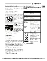 Предварительный просмотр 5 страницы Hotpoint KSO53CX S Operating Instructions Manual