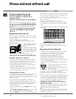 Preview for 20 page of Hotpoint LBF 52 Operating Instructions Manual