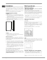 Предварительный просмотр 4 страницы Hotpoint LECO8 Operating Instructions Manual