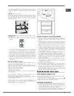 Предварительный просмотр 5 страницы Hotpoint LECO8 Operating Instructions Manual