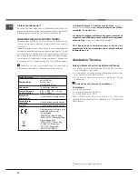 Предварительный просмотр 20 страницы Hotpoint LFF 8M116 Operating Instructions Manual