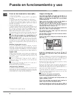 Предварительный просмотр 24 страницы Hotpoint LFF 8M116 Operating Instructions Manual