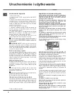 Предварительный просмотр 38 страницы Hotpoint LFF 8M116 Operating Instructions Manual