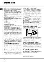 Предварительный просмотр 50 страницы Hotpoint LFFA+ 8H141 Operating Instructions Manual