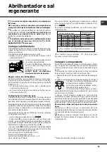 Предварительный просмотр 69 страницы Hotpoint LFFA+ 8H141 Operating Instructions Manual