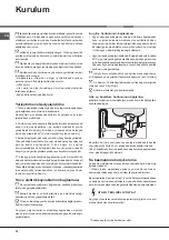 Предварительный просмотр 74 страницы Hotpoint LFFA+ 8H141 Operating Instructions Manual