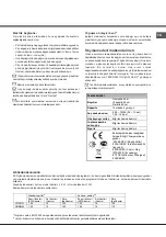 Предварительный просмотр 75 страницы Hotpoint LFFA+ 8H141 Operating Instructions Manual