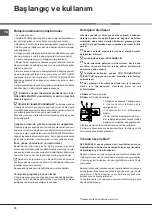 Предварительный просмотр 78 страницы Hotpoint LFFA+ 8H141 Operating Instructions Manual