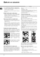 Предварительный просмотр 82 страницы Hotpoint LFFA+ 8H141 Operating Instructions Manual