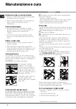 Предварительный просмотр 10 страницы Hotpoint LFZ 3384 Operating Instructions Manual