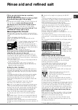 Preview for 21 page of Hotpoint LFZ 3384 Operating Instructions Manual