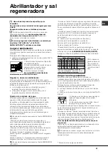 Предварительный просмотр 57 страницы Hotpoint LFZ 3384 Operating Instructions Manual