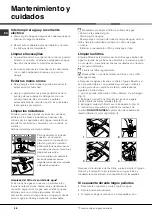 Предварительный просмотр 58 страницы Hotpoint LFZ 3384 Operating Instructions Manual