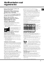 Preview for 69 page of Hotpoint LFZ 3384 Operating Instructions Manual