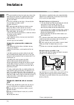 Предварительный просмотр 74 страницы Hotpoint LFZ 3384 Operating Instructions Manual