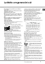 Preview for 81 page of Hotpoint LFZ 3384 Operating Instructions Manual