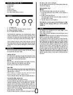 Предварительный просмотр 6 страницы Hotpoint LI2JDA Instructions For Installation And Use Manual