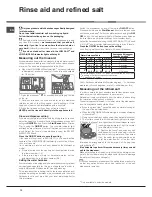 Preview for 12 page of Hotpoint LSB 7B116 Operating Instructions Manual