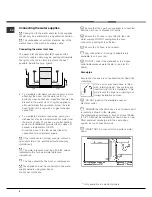 Предварительный просмотр 4 страницы Hotpoint LST 216 Instruction Booklet