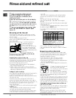 Предварительный просмотр 10 страницы Hotpoint LST 216 Instruction Booklet