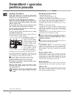 Preview for 60 page of Hotpoint LSTB 6B00 Operating Instructions Manual