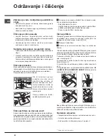 Preview for 62 page of Hotpoint LSTB 6B00 Operating Instructions Manual