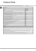 Preview for 2 page of Hotpoint LTF 8M121 Instructions For Use Manual