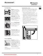 Предварительный просмотр 5 страницы Hotpoint MBT 1911 FI/HA Operating Instructions Manual