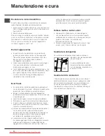 Предварительный просмотр 10 страницы Hotpoint MBT 1911 FI/HA Operating Instructions Manual