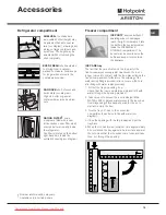 Предварительный просмотр 19 страницы Hotpoint MBT 1911 FI/HA Operating Instructions Manual