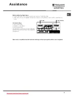 Предварительный просмотр 27 страницы Hotpoint MBT 1911 FI/HA Operating Instructions Manual