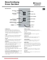 Предварительный просмотр 45 страницы Hotpoint MBT 1911 FI/HA Operating Instructions Manual