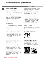 Предварительный просмотр 66 страницы Hotpoint MBT 1911 FI/HA Operating Instructions Manual