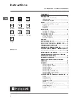 Предварительный просмотр 5 страницы Hotpoint MCX103X Instructions For Use Manual