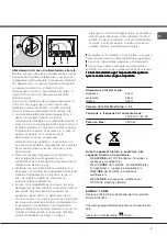 Предварительный просмотр 3 страницы Hotpoint MH 99.1 IX/HA Operating Instructions Manual