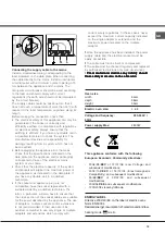 Предварительный просмотр 15 страницы Hotpoint MH 99.1 IX/HA Operating Instructions Manual