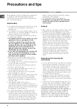 Предварительный просмотр 22 страницы Hotpoint MH 99.1 IX/HA Operating Instructions Manual