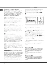 Предварительный просмотр 40 страницы Hotpoint MH 99.1 IX/HA Operating Instructions Manual