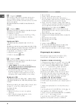 Предварительный просмотр 52 страницы Hotpoint MH 99.1 IX/HA Operating Instructions Manual