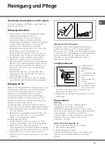 Предварительный просмотр 67 страницы Hotpoint MH 99.1 IX/HA Operating Instructions Manual