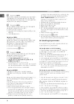 Предварительный просмотр 74 страницы Hotpoint MH 99.1 IX/HA Operating Instructions Manual