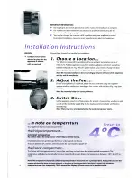 Предварительный просмотр 4 страницы Hotpoint Mistral FF1 Instruction Manual