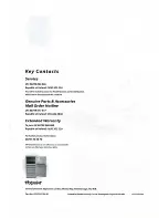 Предварительный просмотр 20 страницы Hotpoint Mistral FF1 Instruction Manual