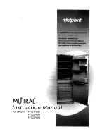 Предварительный просмотр 1 страницы Hotpoint MISTRAL FF71 Instruction Manual