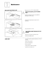 Preview for 16 page of Hotpoint MISTRAL PLUS 8496 Instruction Manual