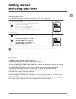 Предварительный просмотр 5 страницы Hotpoint MPX103 Instructions For Use Manual